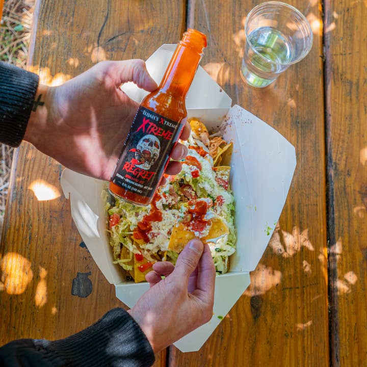 Elijah's Xtreme Gourmet Sauces - Wholesale Hot sauce - Xtreme Regret Hot Sauce3