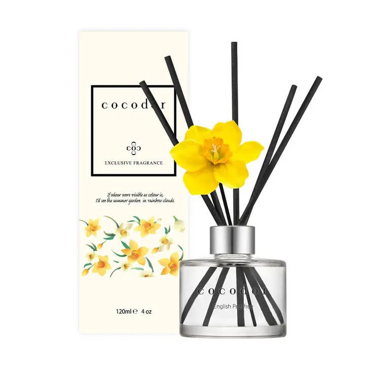 Cocodor Italy srl - Wholesale Reed Diffuser - Cocodor Daffodil Diffuser 120ml (4.0oz) White Musk
