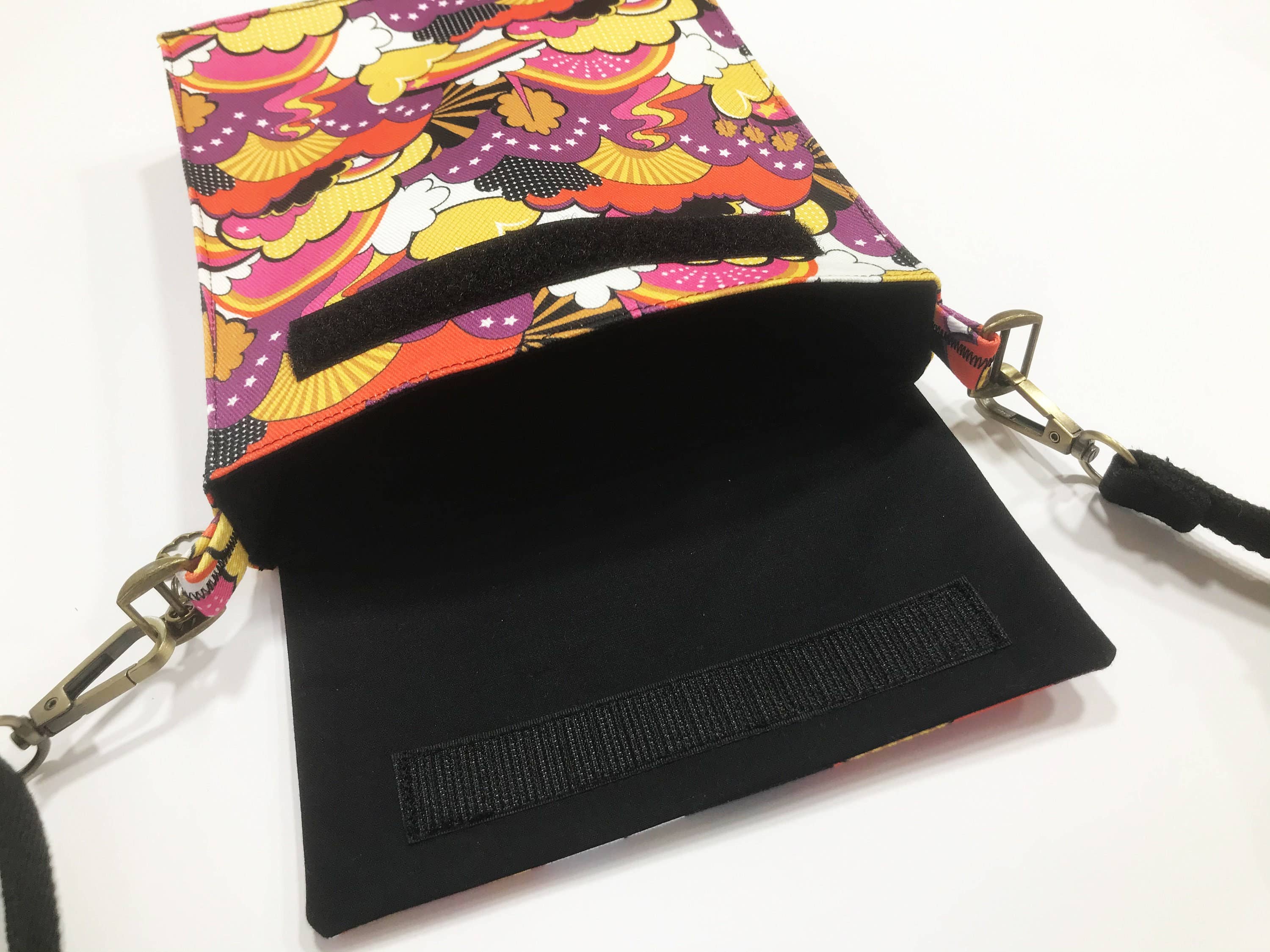 Stan and Gwyn - Vente Sac à bandoulière – femme - Sac arc-en-ciel, sac des années 1960, sac à bandoulière, sac rétro2