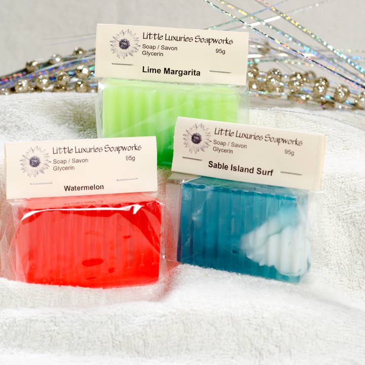 Glycerin Soap for wholesale by Little Luxuries Soapworks