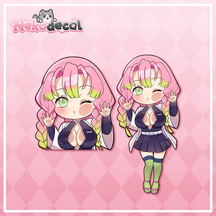 Nekodecal - Wholesale Sticker - Pressed Chibi Peekers9