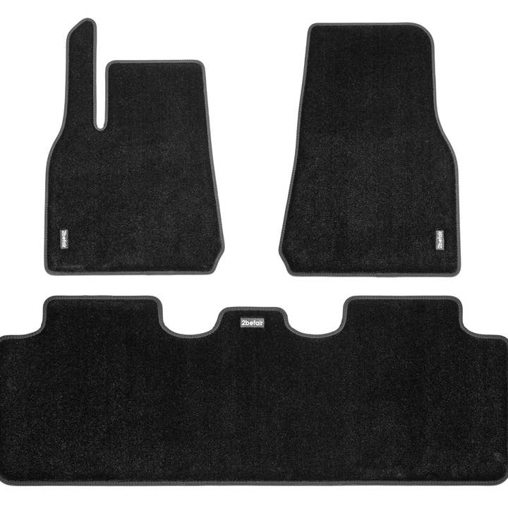 2befair carpet mat set interior for the Tesla Model Y for wholesale by SchnappFreude
