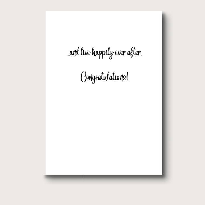 AligN Art Studio - Wholesale Wedding Card - Let Them Eat Cake1