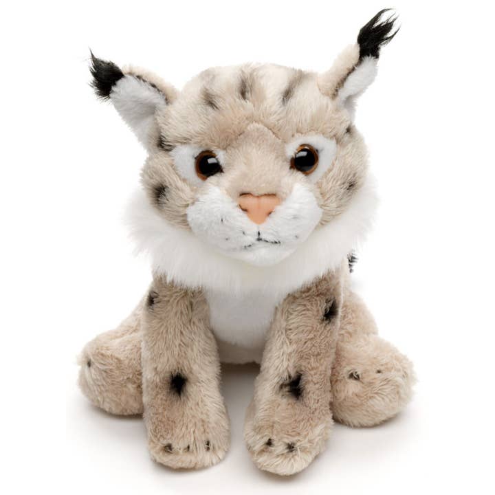 Uni Toys - Wholesale Stuffed/Plush Toy - Kids & Baby - Lynx Plushie - 13 cm (length) - cuddly/plush toy1