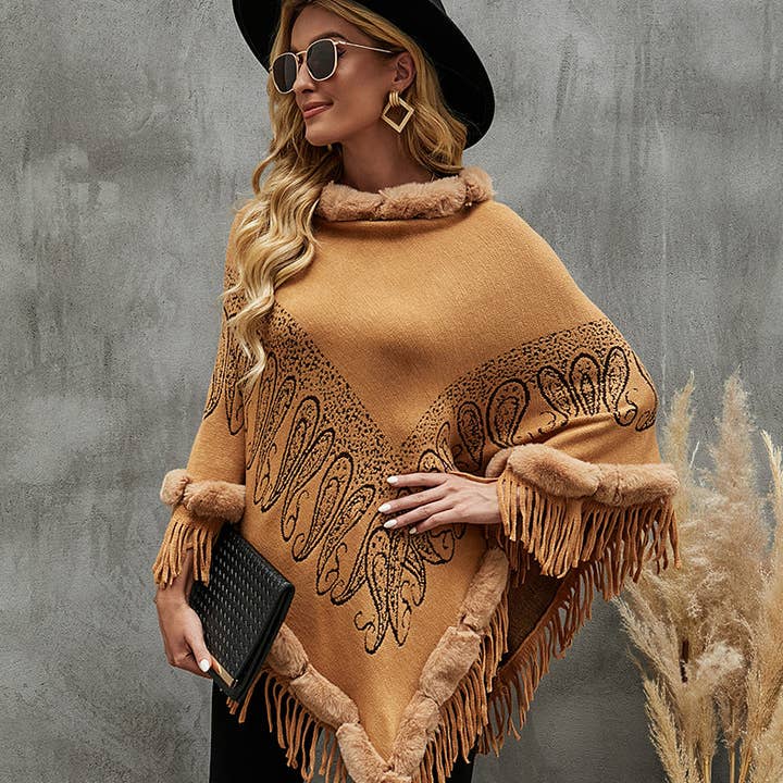 Ole – Engroshandel Kappe - Dame – Krave Pullover Kvaster Cape S02144