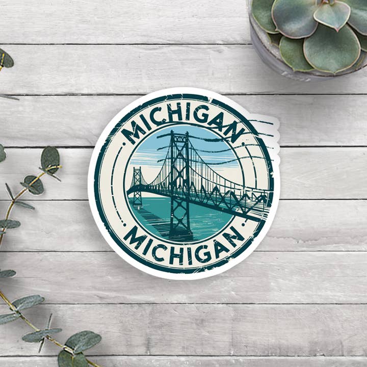 Expression Design Co - Wholesale Sticker - Michigan Vinyl Sticker0