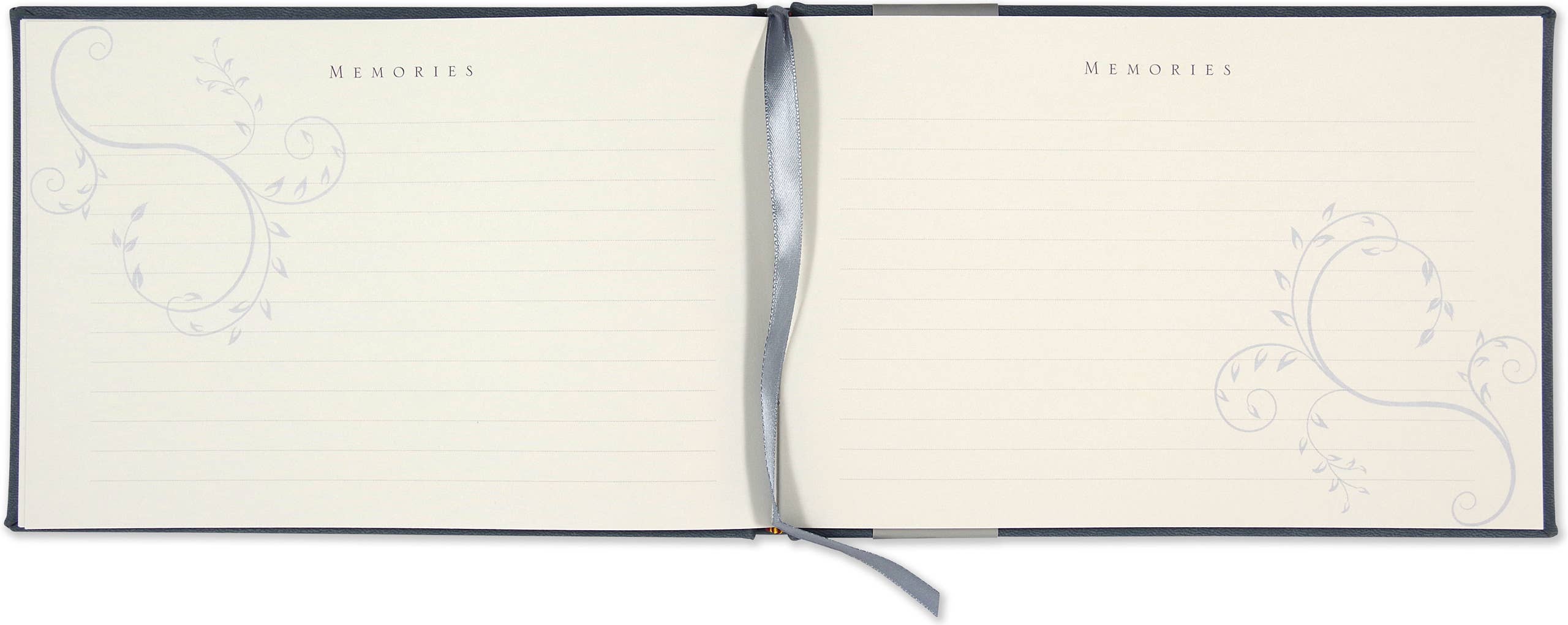 Peter Pauper Press - Wholesale Address Book - In Loving Memory Guest Book (Blue)1