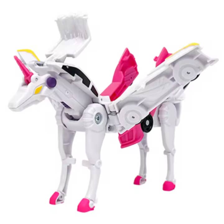 Holiday Farm - Wholesale Toy Car/Truck - Kids - 2-in-1 Unicorn Car Toy Transforming Robot Racer2