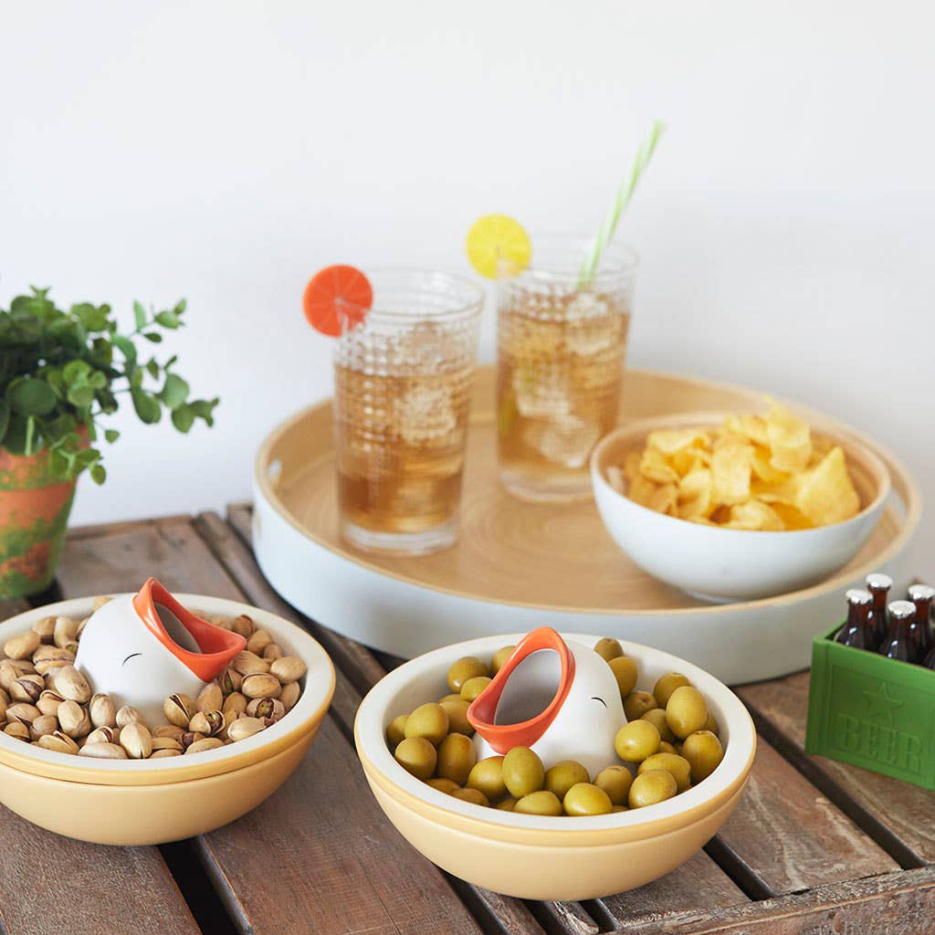 Balvi - Wholesale Decorative Plate/Dish/Bowl - Snack bowl, Hungry Bird, ceramic, 16 cm4