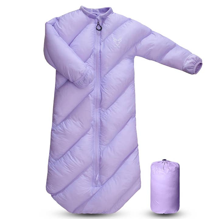 Sacs de couchage gonflés pour tout-petits (2T-4T) - Lavande violette pour la vente par Azitrek