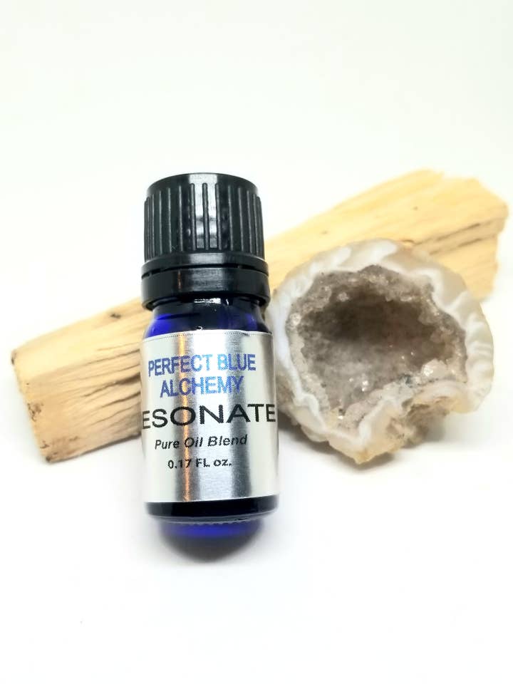 Miscela di oli essenziali di risonazione per la vendita all'ingrosso da parte di Perfect Blue Alchemy