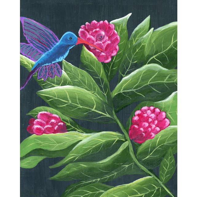 Jen Ray Studio - Wholesale Art Print - Bird Botanical Giclee Fine Art Print