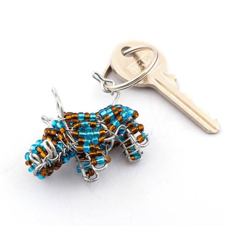 Thumbprint Artifacts - Wholesale Keychain - Unisex - Beaded Animal Keychains8