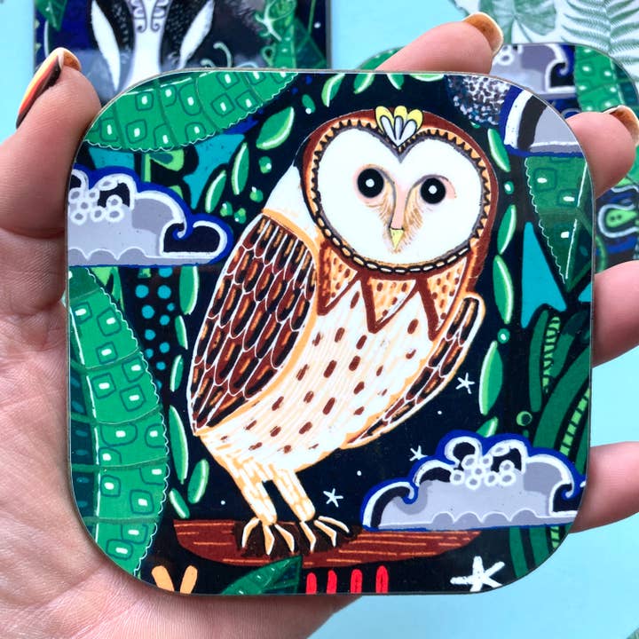 Slørugle Rutsjebane. for engroshandel hos Slumbermonkey Designs