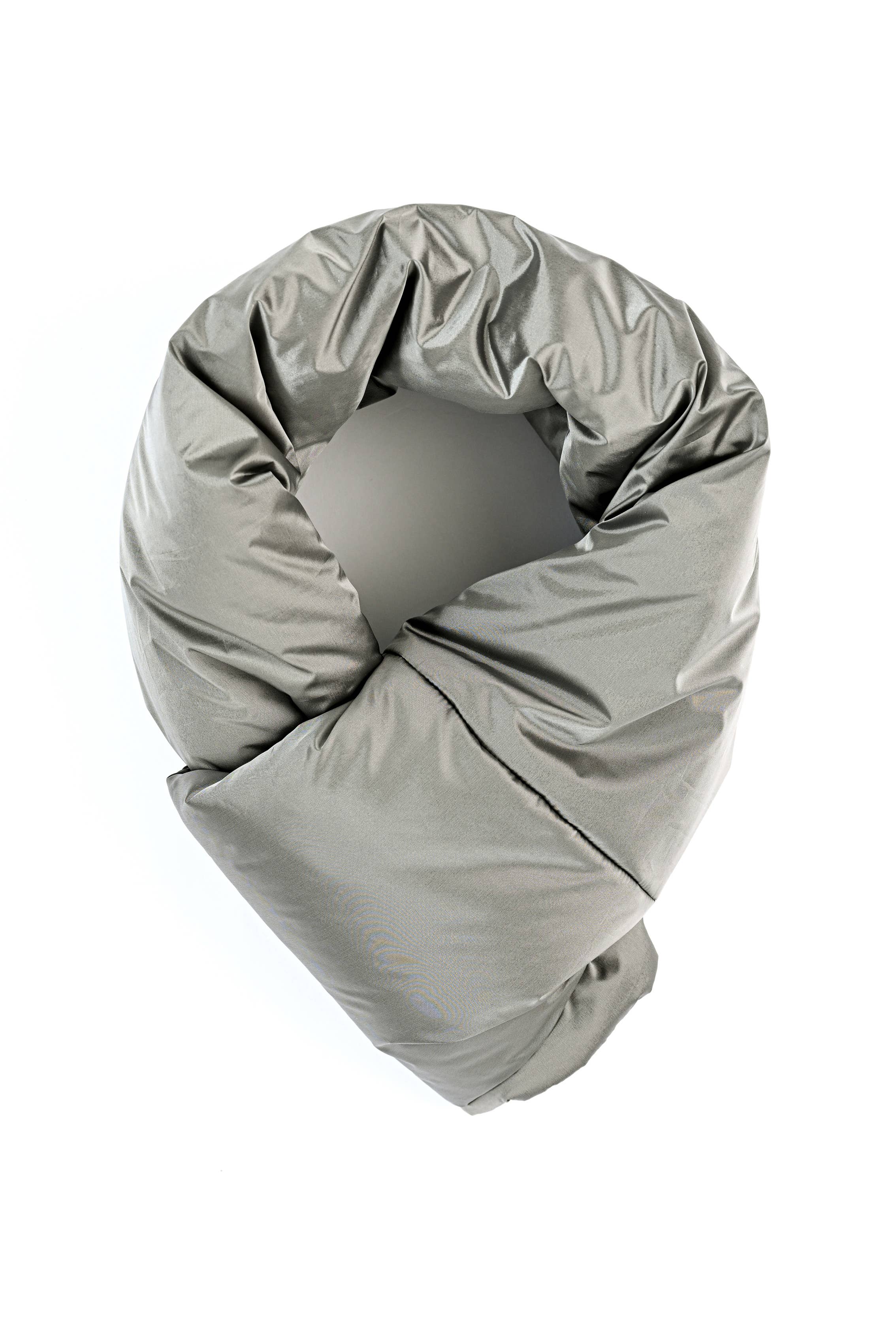 Abstract - Wholesale Scarf - Unisex - Mini padded scarf in solid nylon8