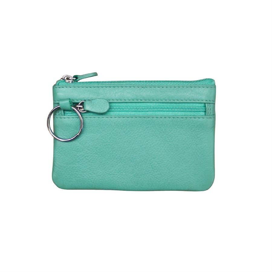 ili New York – wholesale Coin purse – Women’s – 6413 Leather Coin Purse With Key Ring16