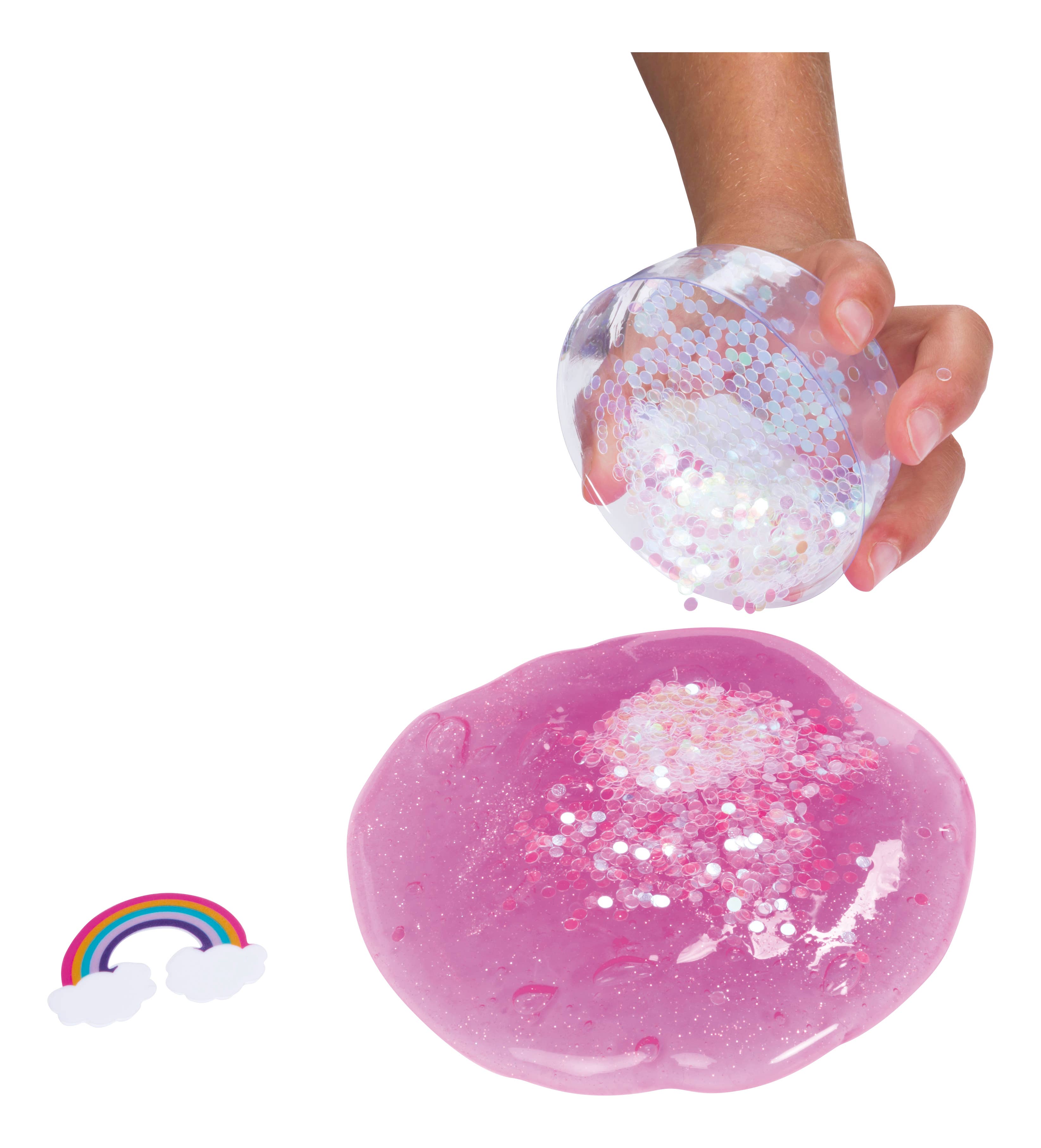 Toysmith - Wholesale Retailer Display - Kids & Baby - Mix-Ins Slime & Confetti Kit, Asst Styles/Colors, Party Gift12