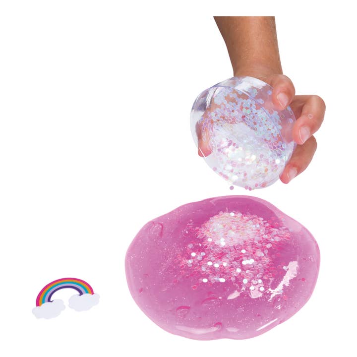 Toysmith - Wholesale Retailer Display - Kids & Baby - Mix-Ins Slime & Confetti Kit, Asst Styles/Colors, Party Gift12