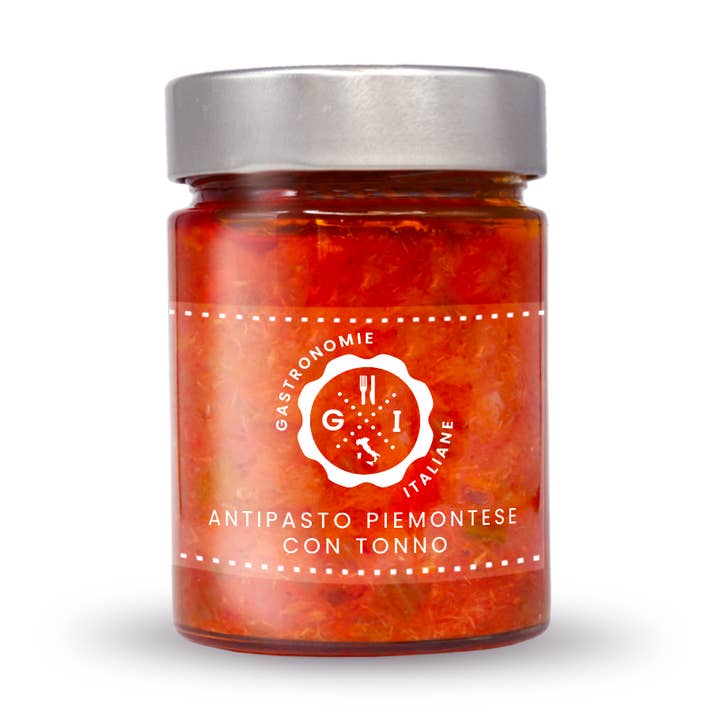 Piemontesisk förrätt med tonfisk 314 ml för wholesale av Gastronomie Italiane