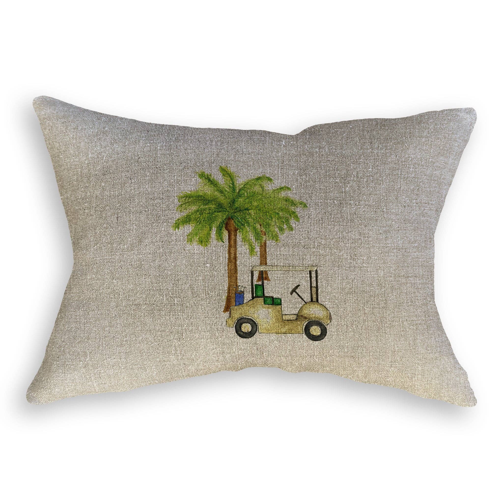 French Graffiti - Wholesale Tea Towel - Golf Cart with Palm Trees8