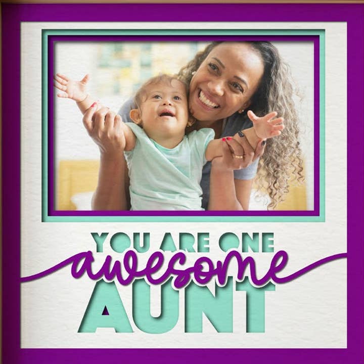 One Awesome Aunt Mat for wholesale by Burnt Ember