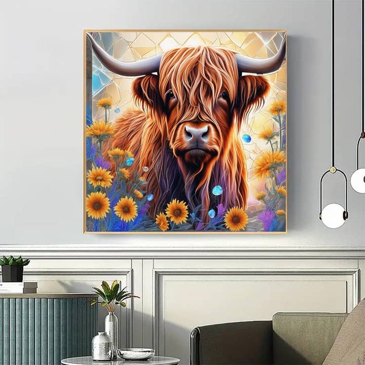 Artistry Rack - Vente Kit de bricolage - Kit de toile Highland Grace à peindre par numéro2