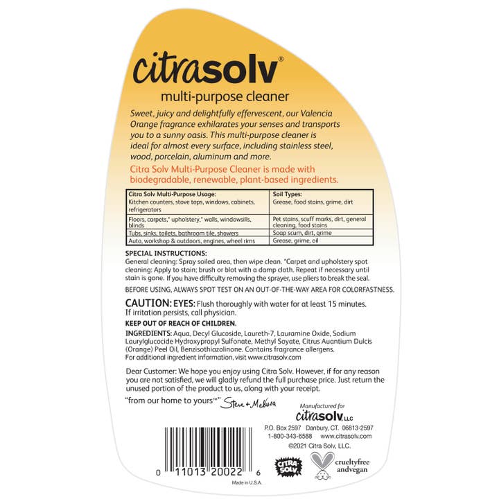 Citra Solv - Wholesale All-Purpose Cleaning Spray - Citra Solv All-Purpose Cleaner7