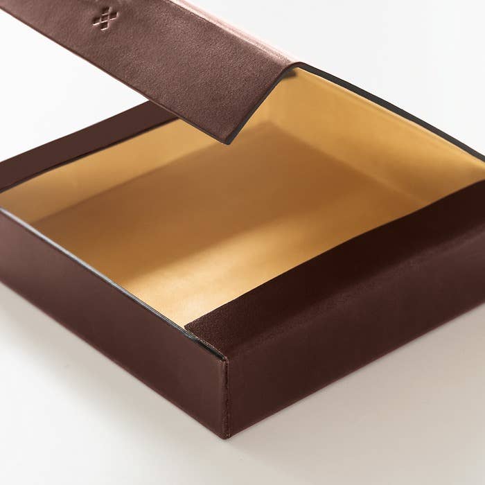 LEGENDÄR - Vente Boîtes décoratives - Étui en cuir carré LGNDR Etwee4