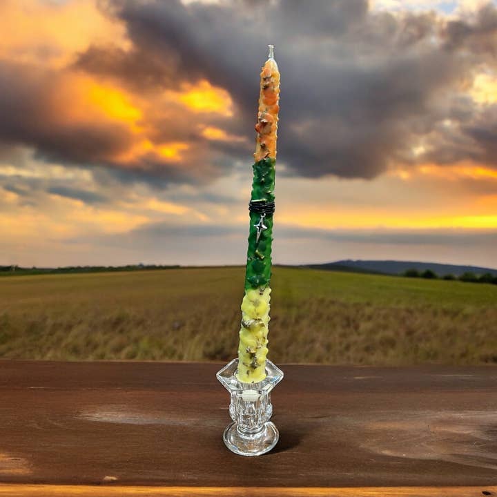 All Lanes Free Road Opener Ritual Candle for wholesale by Corellia Gifts + Goods