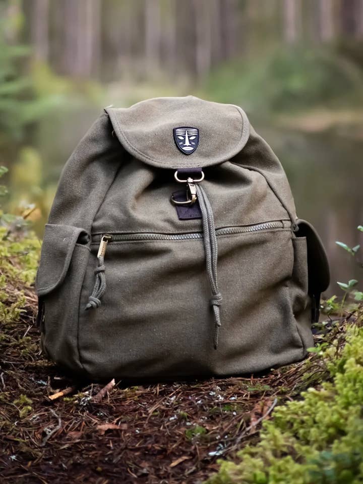 Mochila de aventura ao ar livre na cor Cáqui por atacado de SHAMAN