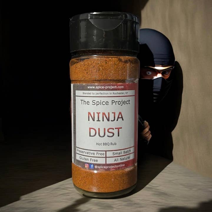 Spice Project – Mistura de especiarias secas por atacado – Tempero BBQ Sudoeste Ninja Dust - Sabor Fumado e Picante0