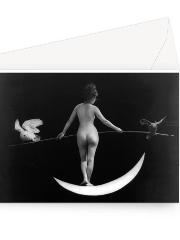 Night Published by F.B. Johnson & Company, 1895 - greeting card for wholesale by Flashback Shop