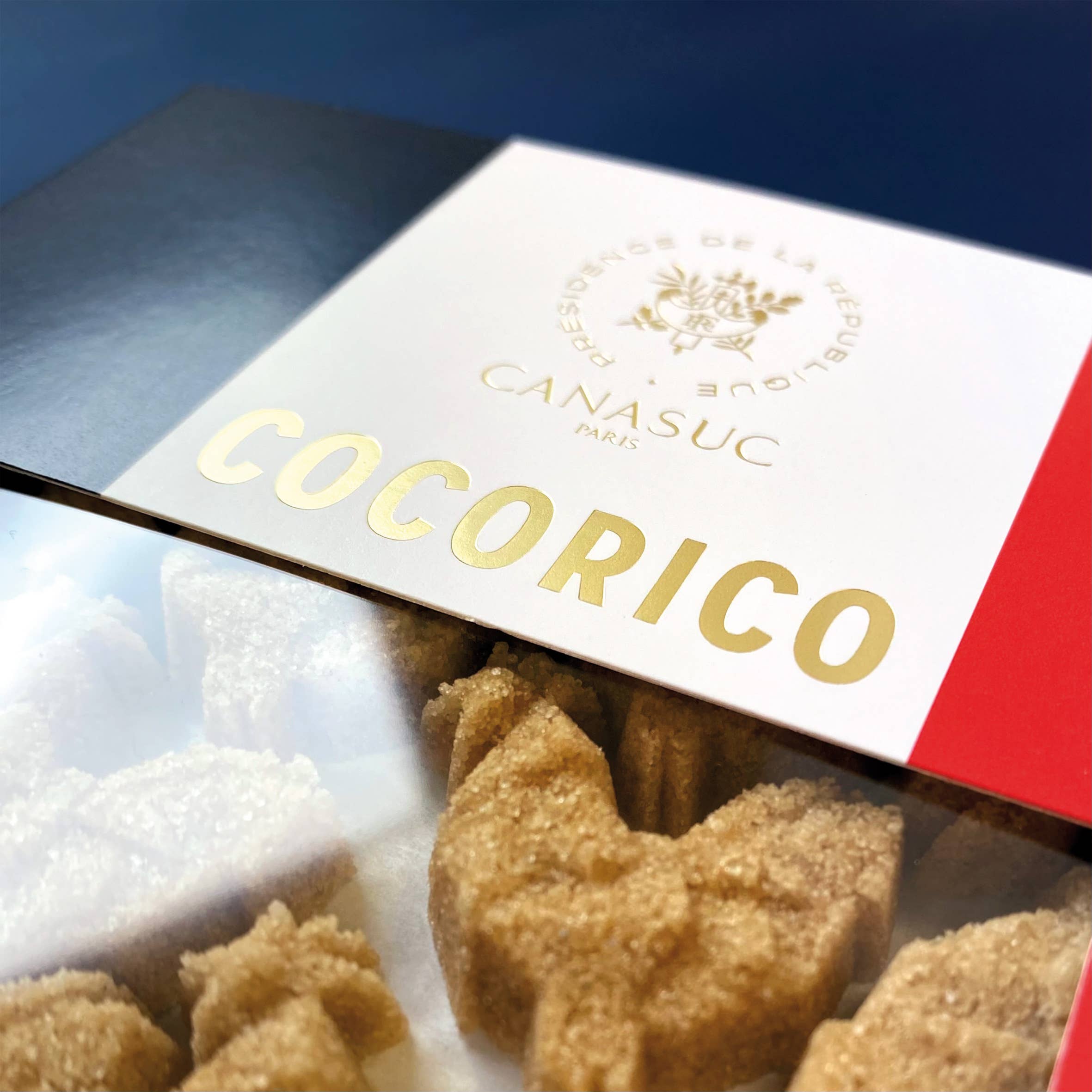 The French Farm - Wholesale Sugar/Sweetener - Canasuc Rooster Shaped 3.7oz3