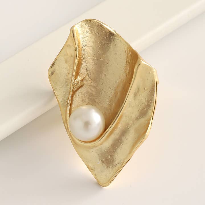 BUBU BY TEKIN SHOP - Wholesale Cocktail/Statement Ring - Gold Plated Boho Ring0