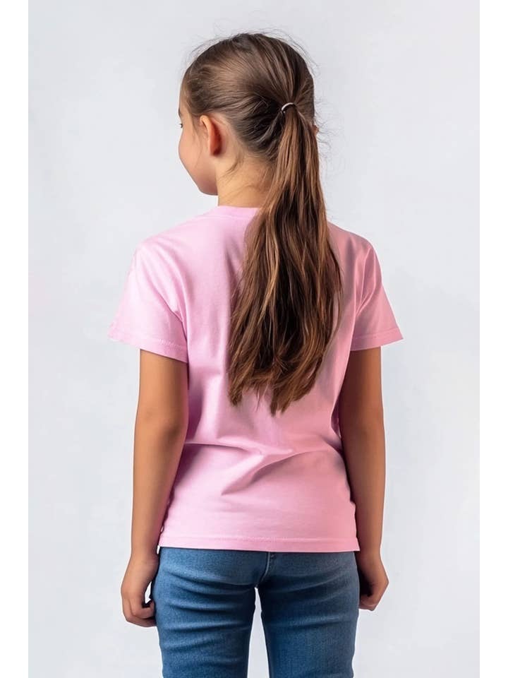 Missi Clothing - Wholesale Screen Printed T-Shirt - Kids - Kids Cute Labubu Printed T-Shirt4