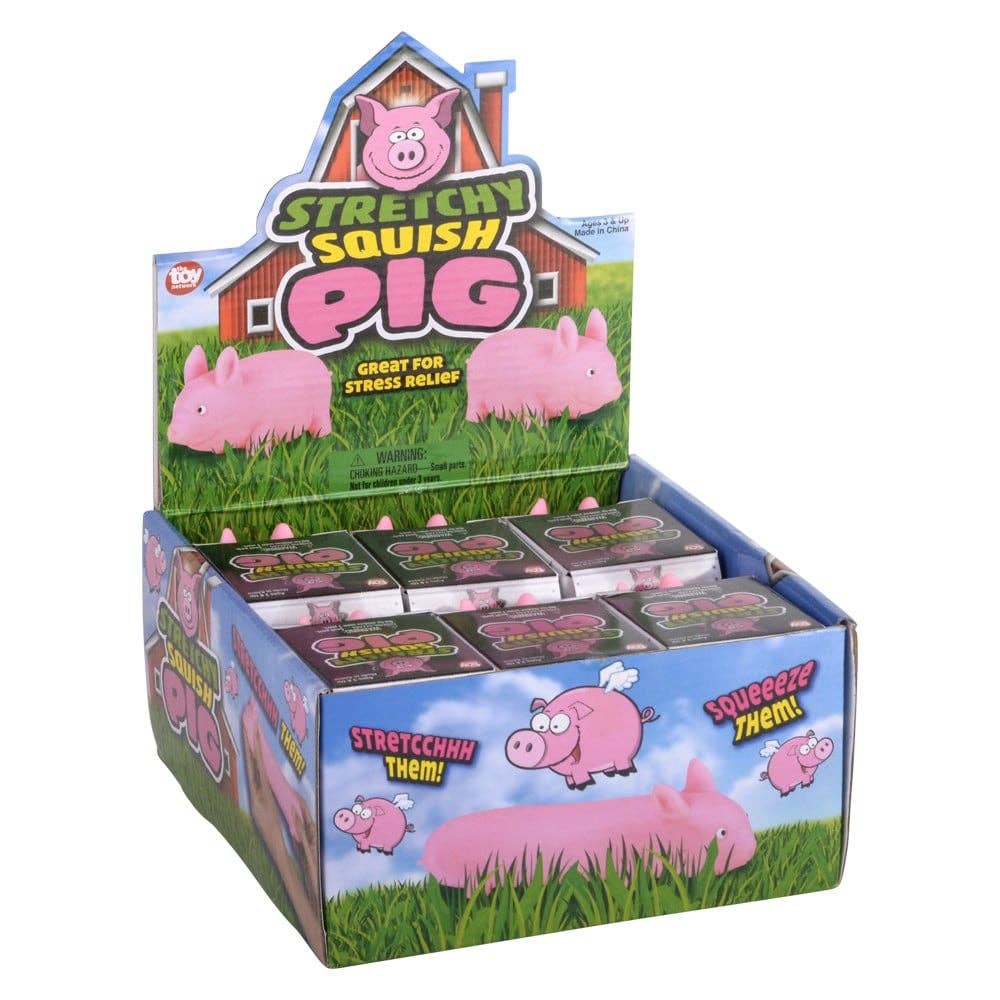 La Luna Bella - Toys - Wholesale Squishy toy – Kids & Baby - 4" Stretchy, Squish Pig - LLB Squishy Toys7