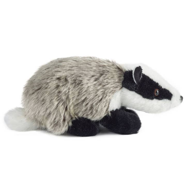 Keycraft - Wholesale Stuffed/Plush Toy - Kids & Baby - Living Nature Badger Medium Plush Stuffed Animal Toy