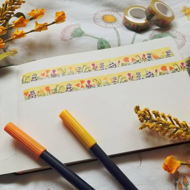 Lucky Dewdrop Designs - Wholesale Washi Tape - SUPERBLOOM Washi Tape