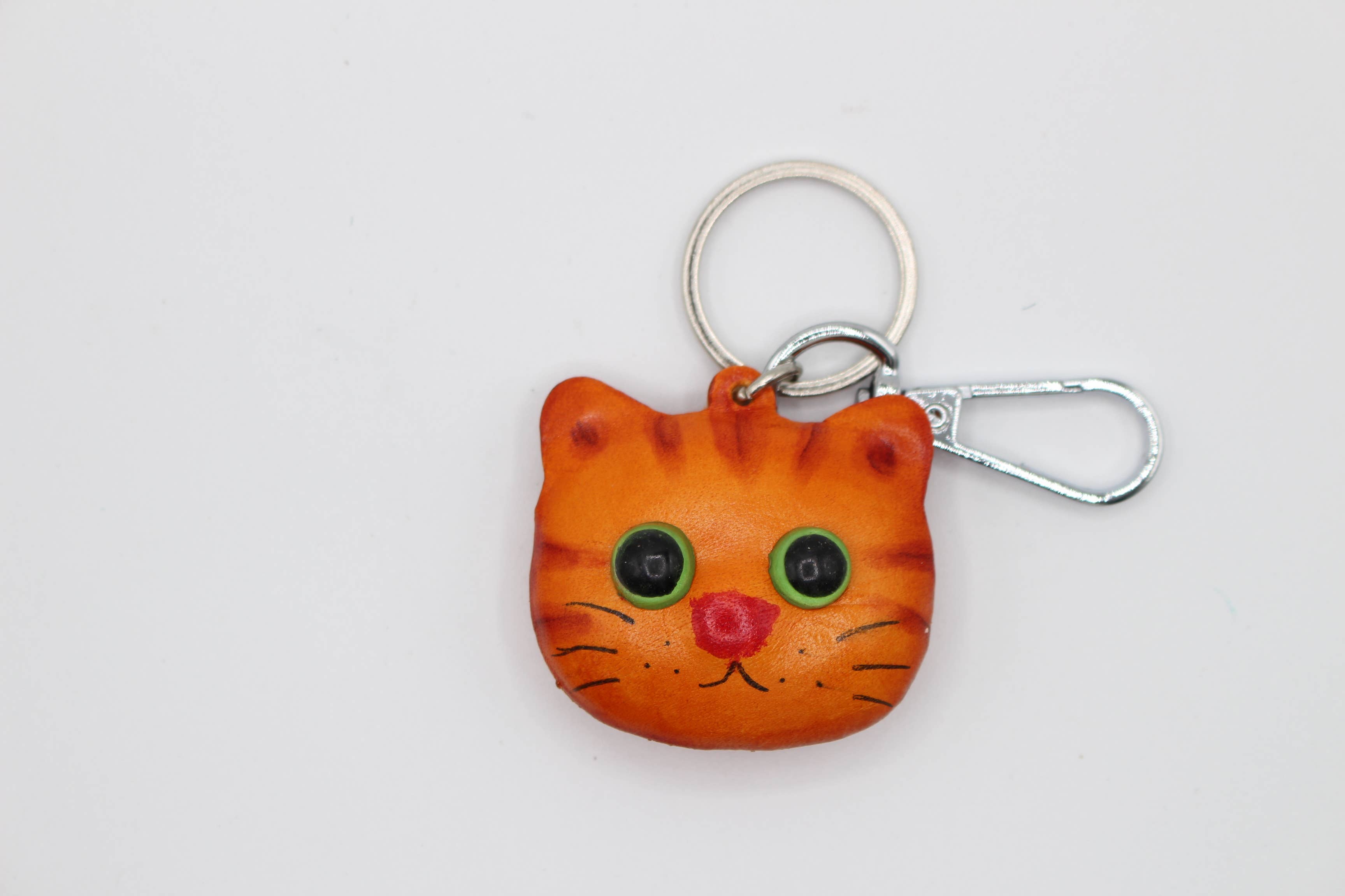 Sunflower Handmade leather inc - Wholesale Keychain - Women's - Assortment Leather Kitty Cat Key Chains3