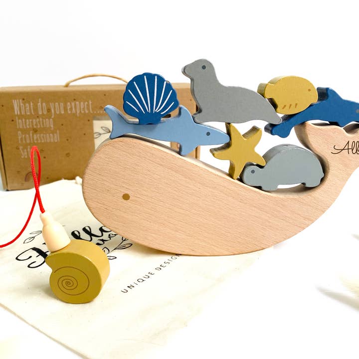 Les Petits Citrons - Wholesale Toy Set - Kids - Wooden and magnetic fishing game - Ocean theme4