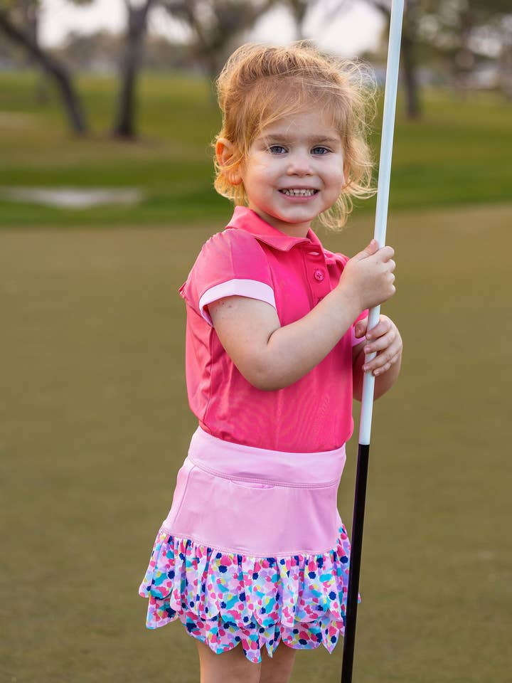 Grenouillère Lola pour filles bébé et tout-petits - Framboise pour la vente par Turtles and Tees