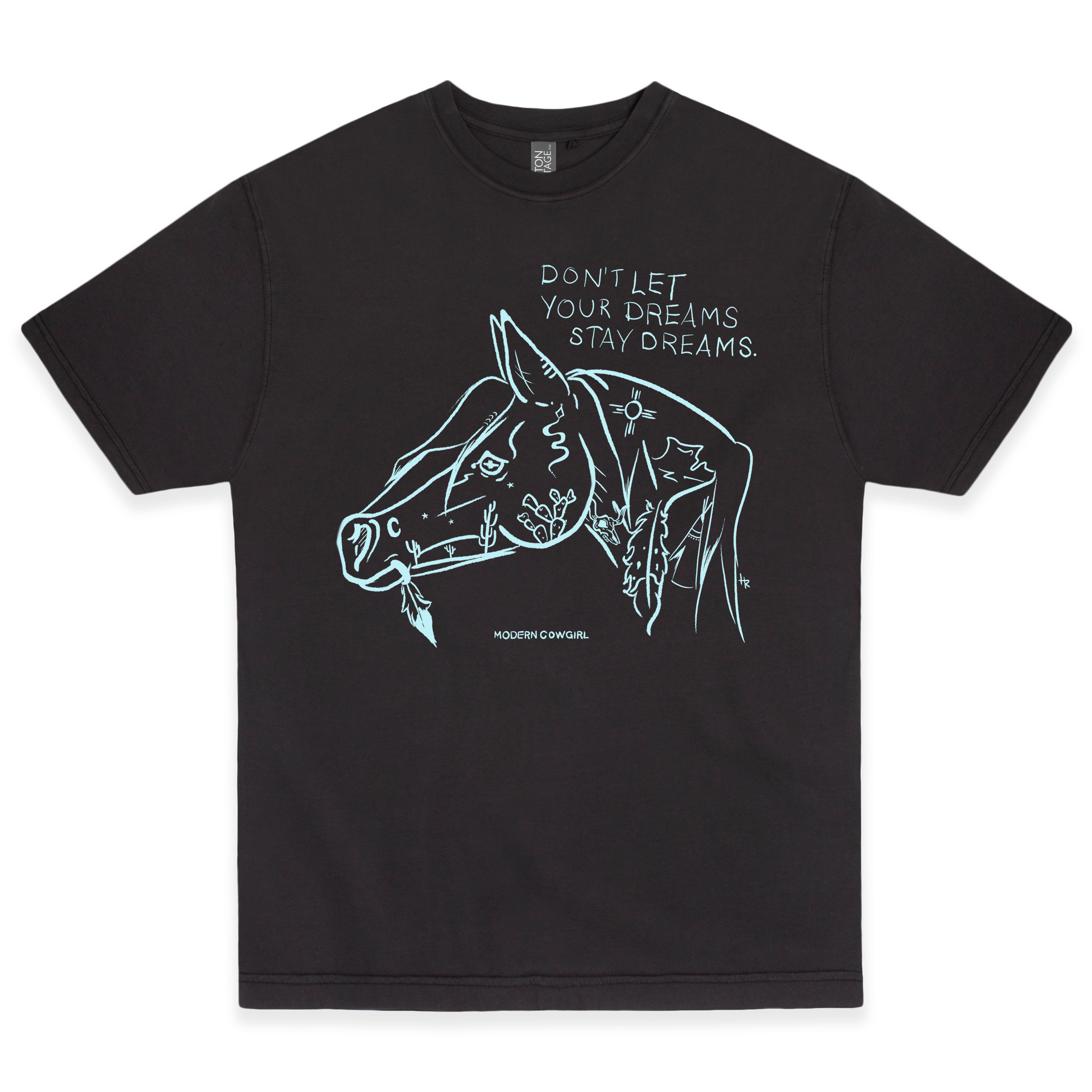 Modern Cowgirl - Wholesale Screen Printed T-Shirt - Women's - Stay Dreaming Tee5