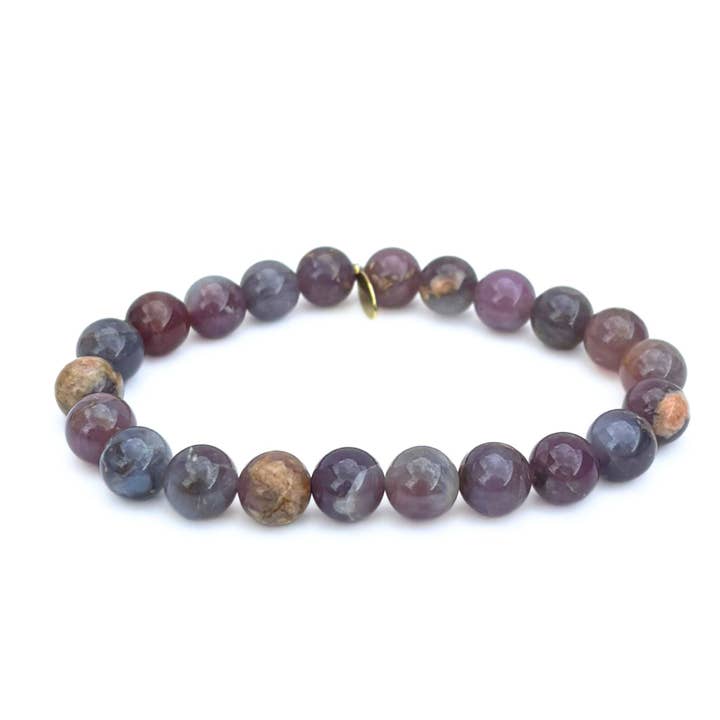 Tiefes Madagaskar Rosenquarz Armband für den Großhandel von Infinite Warrior