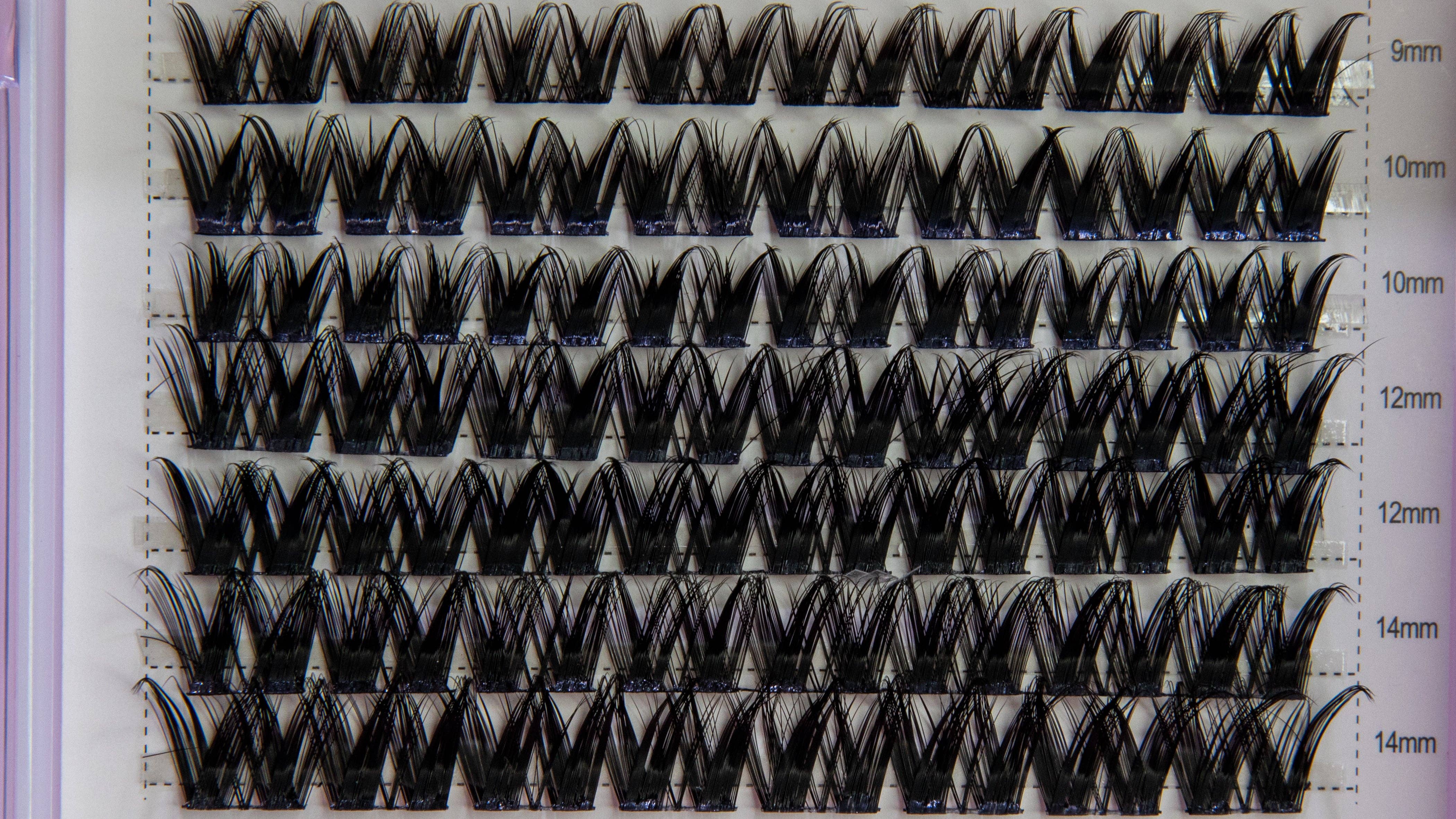 Lurella Cosmetics - Vente Faux cils - Kit de Cils en Grappes DIY1