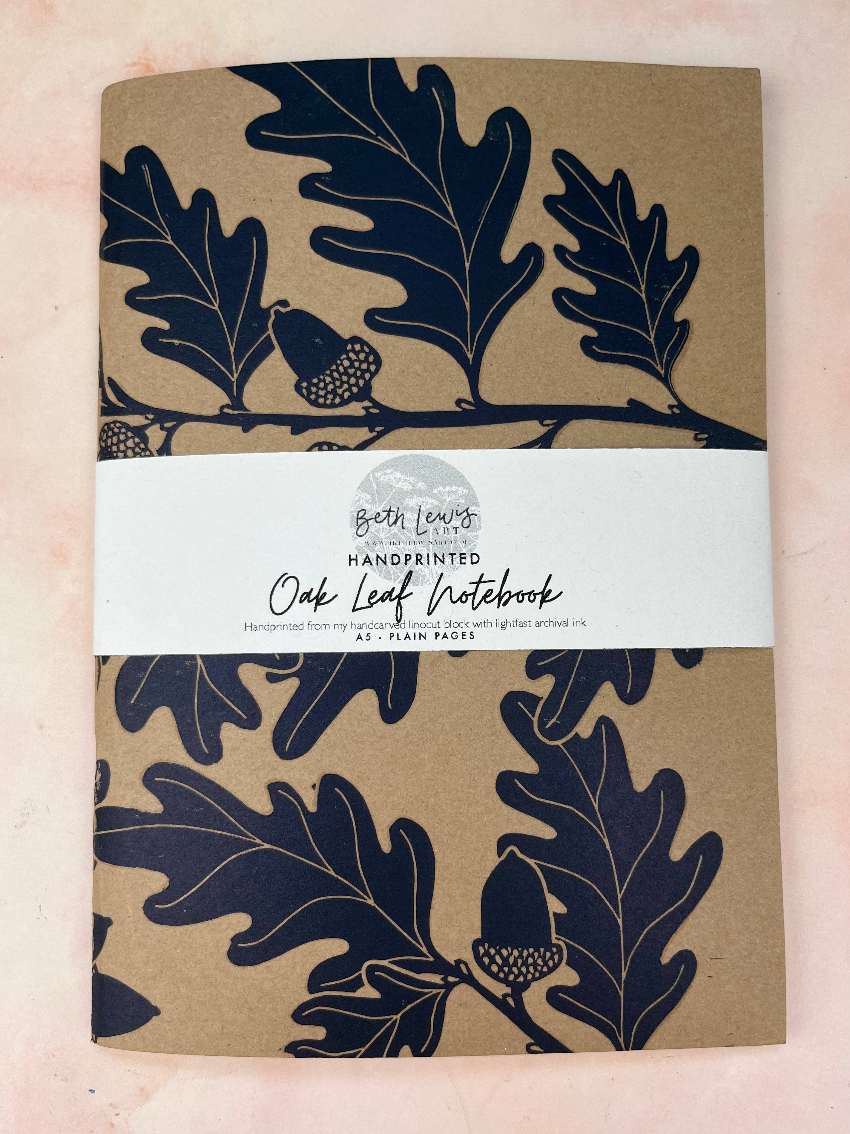 Beth Lewis Art – wholesale Notebook – A5 Kraft Notebooks - Various Designs23