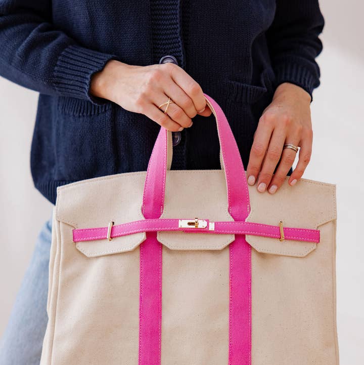 Pearls & Camo - Wholesale Tote Bag - Women's - Preppy Boat Tote0