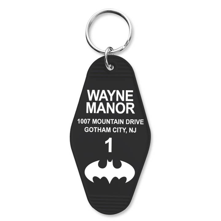 Wayne Manor Keychain for wholesale by Shady Front