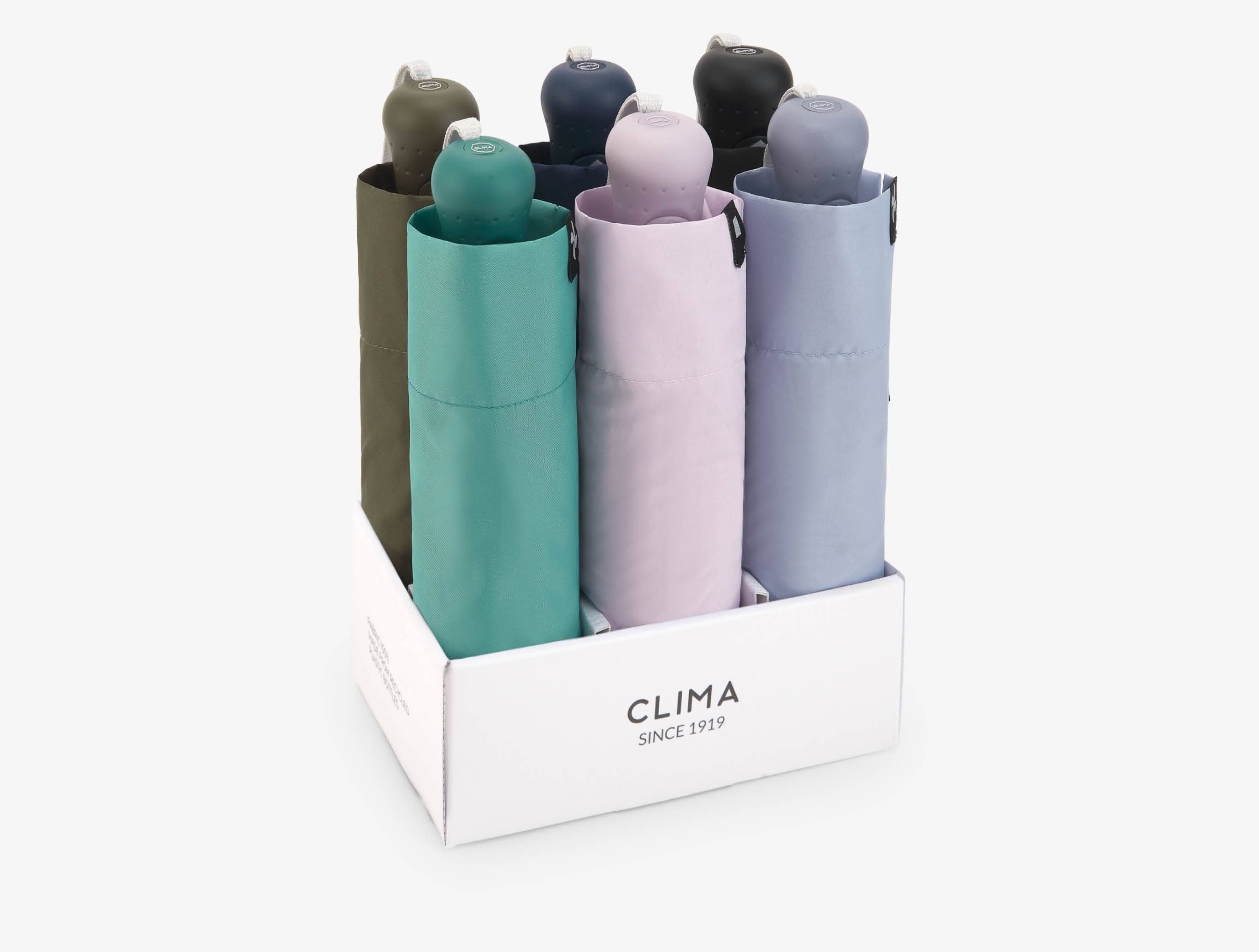 Clima Umbrellas - Vente Parapluie – unisexe - Mini-parapluie Open+Close | UV+50 | Tissu recyclé7