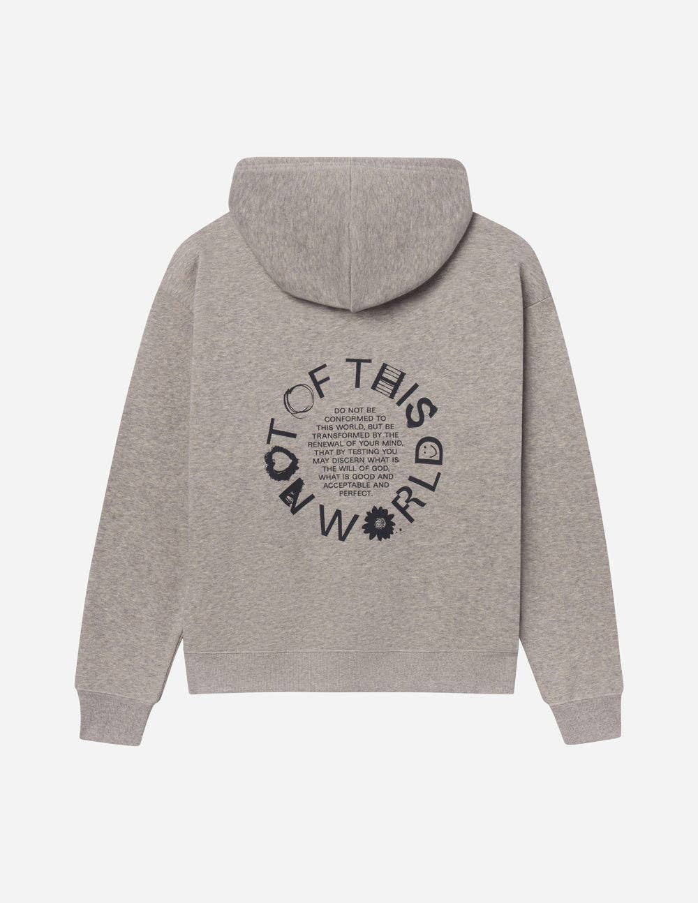 Elevated Faith – Hoodie – Mulher por atacado – Hoodie Unissexo Bege Não Deste Mundo10