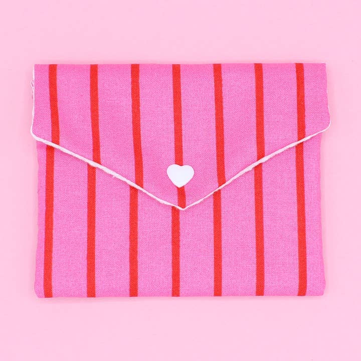 Tvålfodral - rosa med röda ränder för wholesale av Machatatelier